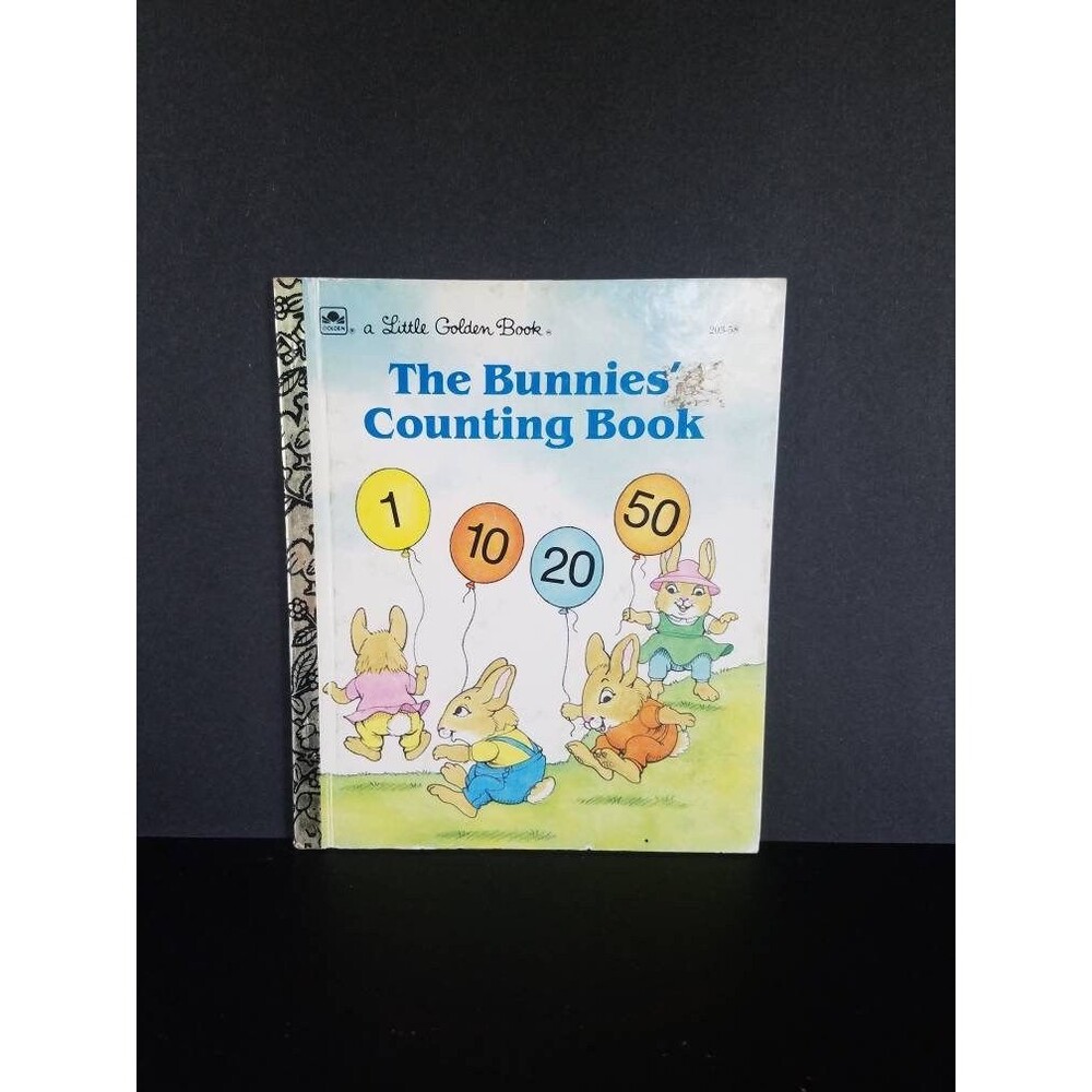 The Bunnies Counting Book, A Little Golden Book